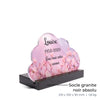 Plaque funéraire fleurs-de-cerisier-forme-nuage 10 Plaquedeces.fr